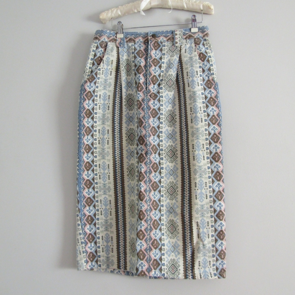 💥Sale💥Vintage Southwest denim skirt